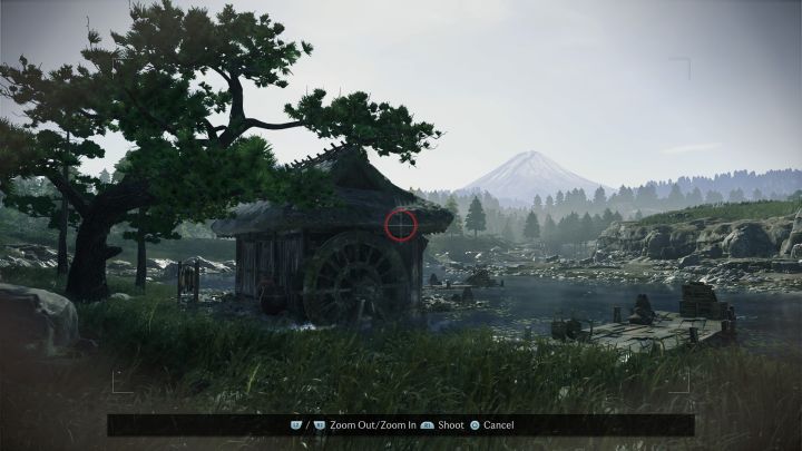 The titular water wheel and Mount Fuji on the horizon must be in the frame - Rise of the Ronin: All photos in the Edo region - Rise of the Ronin: Secrets and Collectibles - Rise of the Ronin Guide