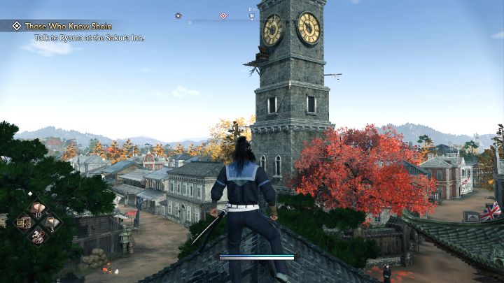 Use the hang glider to reach the roof of the building from the place where the camera icon is - Rise of the Ronin: All photos in the Yokohama region map - Rise of the Ronin: Secrets and Collectibles - Rise of the Ronin Guide