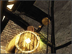 Go inside (1st floor) and pick up the telekinesis scroll lying behind the barrel - Chapter 1 - Harbor Town Quests - part 3 - Chapter 1 - Risen - Game Guide and Walkthrough