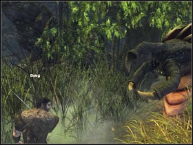 You will receive the swamp map from Doug (M3 - Chapter 1 - Bandit Camp Quests - Part 1 - Chapter 1 - Risen - Game Guide and Walkthrough
