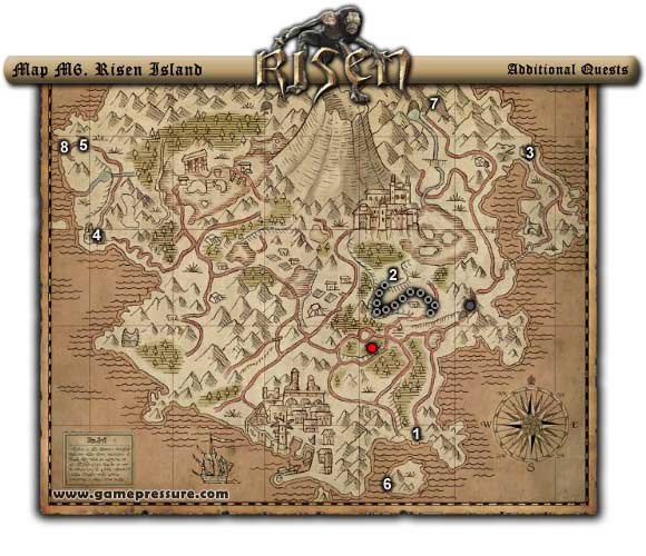 (red) - Chapter 3 - [Map M6] Risen Island - Additional Quests - Chapter 3 - Risen - Game Guide and Walkthrough