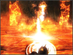 When the enemy summons white missiles that surround him, you should quickly use the shield of the Titan Lord - Chapter 4 - Final fight - Chapter 4 - Risen - Game Guide and Walkthrough