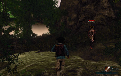 Your journey together isn't a romantic one. - Accompany Hikoko - The Sword Coast - Quests - Risen 2: Dark Waters - Game Guide and Walkthrough