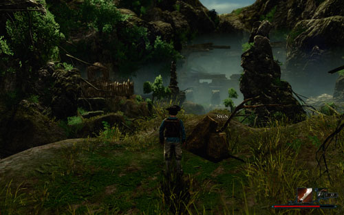 The sings are on stumps by the road. - The Lookouts Report - The Sword Coast - Quests - Risen 2: Dark Waters - Game Guide and Walkthrough