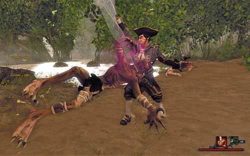 Only advanced characters can take down these kind of enemies. - King's Sword - Unique Weapons - Risen 2: Dark Waters - Game Guide and Walkthrough