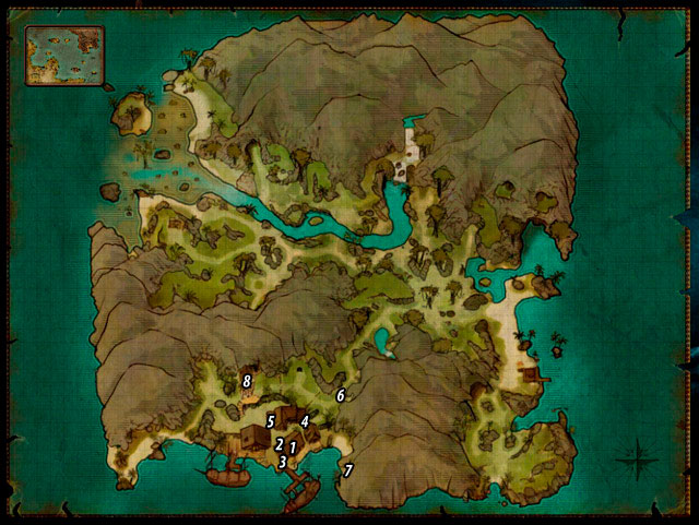 1 - Antigua - Trainers - Risen 2: Dark Waters - Game Guide and Walkthrough