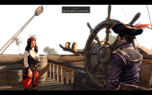 There's nothing like coming back home. - The Cunning Captain - The Sword Coast - Quests - Risen 2: Dark Waters - Game Guide and Walkthrough