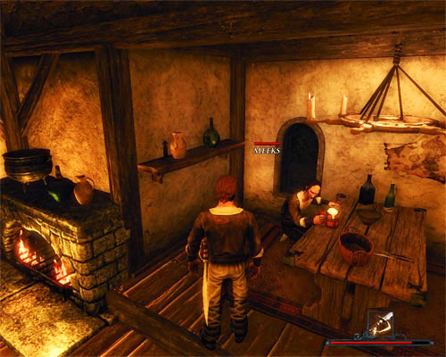 Meeks is a nasty fellow. Proving he's up to something is a good idea. - Night-time Pursuit - Tacarigua - Quests - Risen 2: Dark Waters - Game Guide and Walkthrough