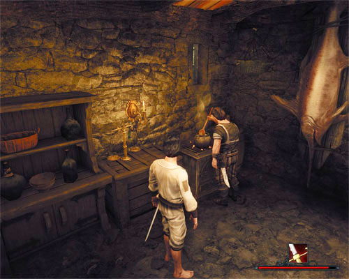 You can't replace the cook yourself, but you can persuade Patty to do it instead. - Kitchen Help - Tacarigua - Quests - Risen 2: Dark Waters - Game Guide and Walkthrough