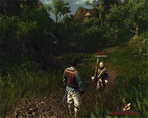 Sancho went on the patrol as a punishment, which he won't forget to tell you. - Got Anything to Eat? - The Sword Coast - Quests - Risen 2: Dark Waters - Game Guide and Walkthrough