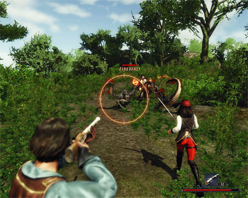 Let Patty and Steelbeard take the burden of fighting the Firebirds. - Firebird Hunt - The Sword Coast - Quests - Risen 2: Dark Waters - Game Guide and Walkthrough