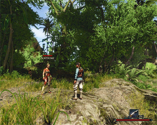 Natsumi has already collected herbs for Slick, but can't hand them to you yet. - Plants, Mushrooms and Herbs - The Sword Coast - Quests - Risen 2: Dark Waters - Game Guide and Walkthrough