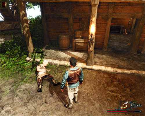 The source of the problem defeated. - The Shotgun - The Sword Coast - Quests - Risen 2: Dark Waters - Game Guide and Walkthrough