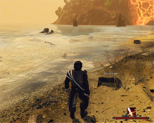 All chests are lying just by the shore. - Flotsam on the Beach Collected - Caldera - Quests - Risen 2: Dark Waters - Game Guide and Walkthrough