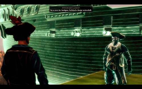 There's nothing like talking to a dead friend. - Steelbeards Ghost - The Sword Coast - Quests - Risen 2: Dark Waters - Game Guide and Walkthrough