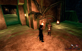 Tao [#1] - the guard will become your master if you completed The Journey to the Underworld quest and joined the Natives on the Sword Coast - Isle of the Dead - Trainers - Risen 2: Dark Waters - Game Guide and Walkthrough