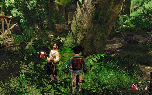 Despite what you may think, the pirate won't be tempted by an amulet that increases potency. - Ouch! - The Sword Coast - Quests - Risen 2: Dark Waters - Game Guide and Walkthrough