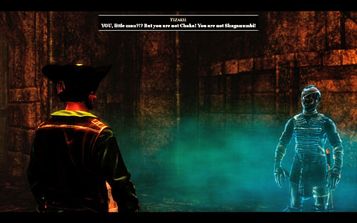 The ghost won't be too helpful, but will fulfill its part. - The Ancestors Blessing - The Sword Coast - Quests - Risen 2: Dark Waters - Game Guide and Walkthrough