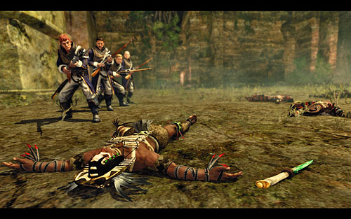 The Natives' Chieftain will not make it through the fight. - Forward March! - The Sword Coast - Quests - Risen 2: Dark Waters - Game Guide and Walkthrough