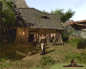 Flanningan [#5] - a trader who lives in the pirates' settlement, in the west part of the camp - Tacarigua - Traders - Risen 2: Dark Waters - Game Guide and Walkthrough