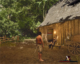 Gilles [#7] - you can find him in front of the warehouse on the sugar cane plantation - Tacarigua - Traders - Risen 2: Dark Waters - Game Guide and Walkthrough