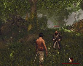 Thompkins [#7] - a hunter on the sugar cane plantation, north of Puerto Sacarico - Tacarigua - Traders - Risen 2: Dark Waters - Game Guide and Walkthrough