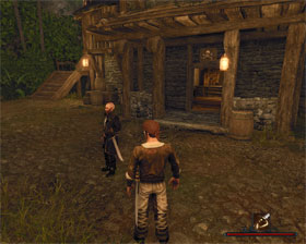 Curtis [#4] - found in the pirates' den, walking to and fro in front of Booze's tavern [#1] - Tacarigua - Trainers - Risen 2: Dark Waters - Game Guide and Walkthrough