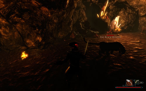 The Black Hunter isn't much different from a Panther. - Paws for Zaalu - Maracai Bay - Quests - Risen 2: Dark Waters - Game Guide and Walkthrough