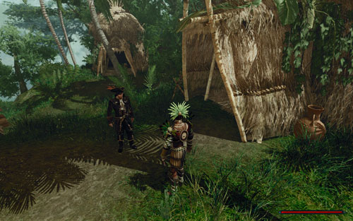 Afterwards, you can go back to yourself. - Take Over Zaalu's Body - Maracai Bay - Quests - Risen 2: Dark Waters - Game Guide and Walkthrough