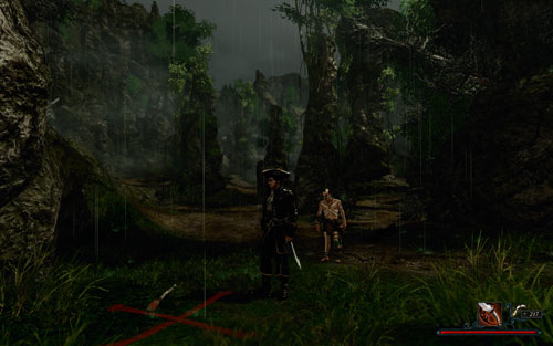 A pretty place to hide valuables. - The Treasure in the Hidden Valley - Maracai Bay - Quests - Risen 2: Dark Waters - Game Guide and Walkthrough