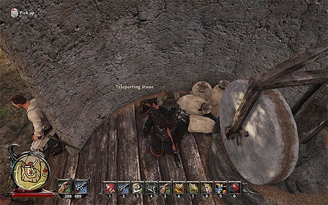 An example teleportation stone - Recruit Eldric - Main Quests - Calador - Risen 3: Titan Lords - Game Guide and Walkthrough