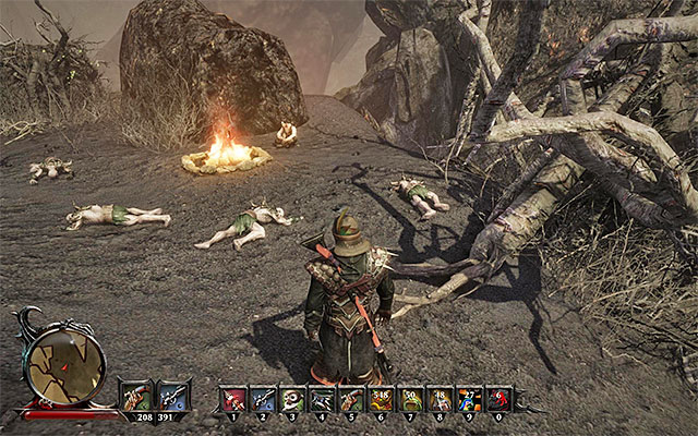 You can find the protagonist of the previous installments of the game, at the campfire - Same Old, Same Old - Side Quests - Calador - Risen 3: Titan Lords - Game Guide and Walkthrough