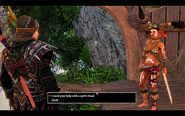 Return to Chani after you have completed two quests at the Forbidden Valley - Recruit Chani - Main Quests - Kila - Risen 3: Titan Lords - Game Guide and Walkthrough