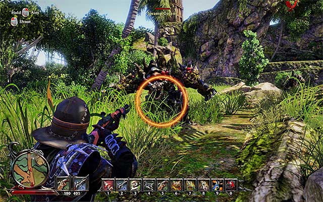 Watch out for the golems - Lost in the Forbidden Valley - Main Quests - Kila - Risen 3: Titan Lords - Game Guide and Walkthrough