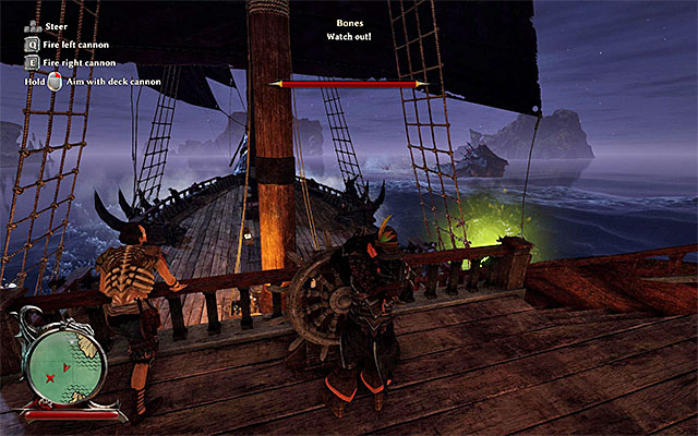 Avoid the green projectiles - Gigantic Threat - Other quests - Risen 3: Titan Lords - Game Guide and Walkthrough