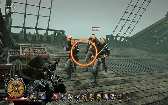 Eliminate soldiers of the Inquisition - Sea Battle Against Sebastiano - Other quests - Risen 3: Titan Lords - Game Guide and Walkthrough