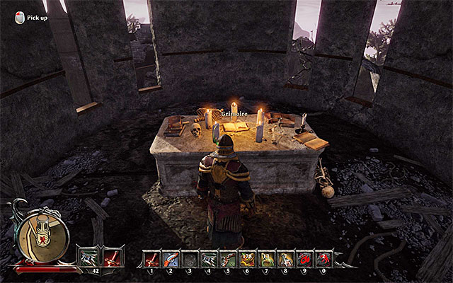 And heres the grimoire youve been looking for. - The Ancient Knowledge - Main Quests - Calador - Risen 3: Titan Lords - Game Guide and Walkthrough