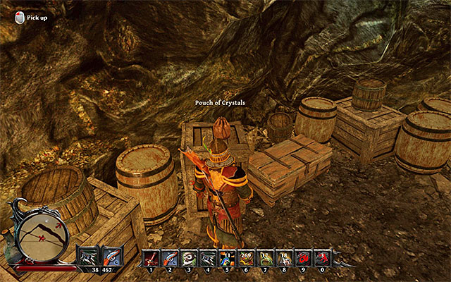 A sample pouch. - New Allies - Main Quests - Taranis - Risen 3: Titan Lords - Game Guide and Walkthrough