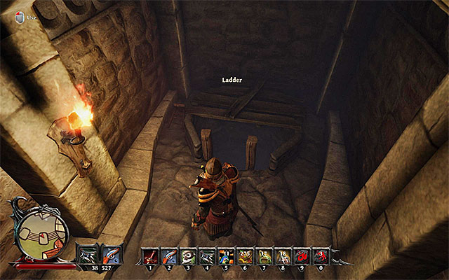 The well and the entrance to the caves in Nergals basement. - New Allies - Main Quests - Taranis - Risen 3: Titan Lords - Game Guide and Walkthrough