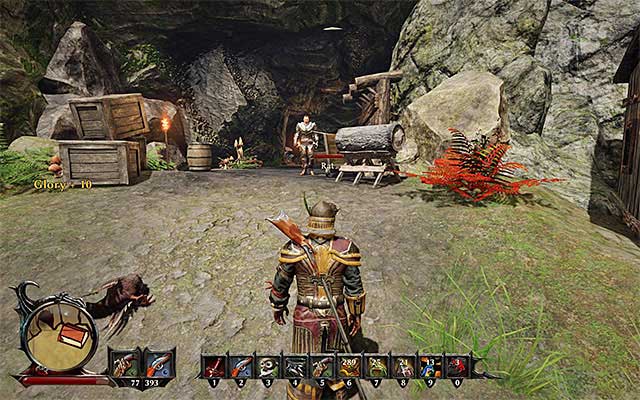 You should be able to find Valamir near the entrance to the cave. - New Allies - Main Quests - Taranis - Risen 3: Titan Lords - Game Guide and Walkthrough