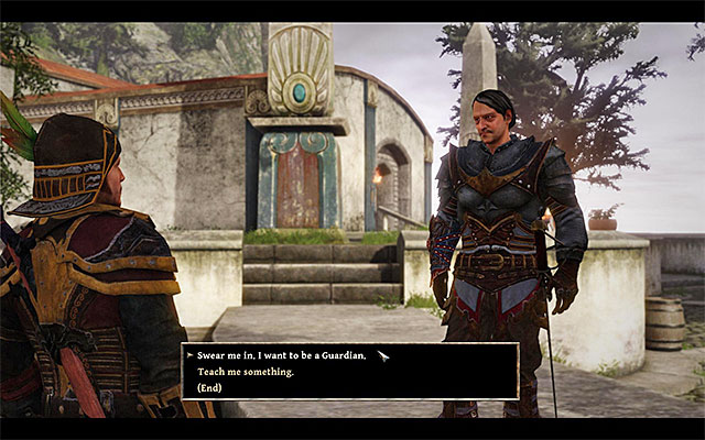 The decision about joining the guardians is irreversible! - New Allies - Main Quests - Taranis - Risen 3: Titan Lords - Game Guide and Walkthrough