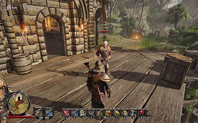 Alvarez - Report for Admiral Alvarez - Main Quests - Antigua - Risen 3: Titan Lords - Game Guide and Walkthrough