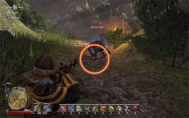 You could kill few monsters when you were headed towards the town for the first time - Chaos in Harbour Town - Main Quests - Antigua - Risen 3: Titan Lords - Game Guide and Walkthrough