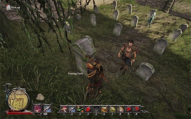 Check the cemetery. - Calador - Legendary items - Risen 3: Titan Lords - Game Guide and Walkthrough