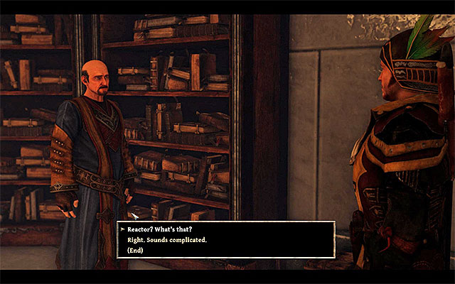 Erasmus can be found on the upper floor of the mages building. - The Reactor - Main Quests - Taranis - Risen 3: Titan Lords - Game Guide and Walkthrough