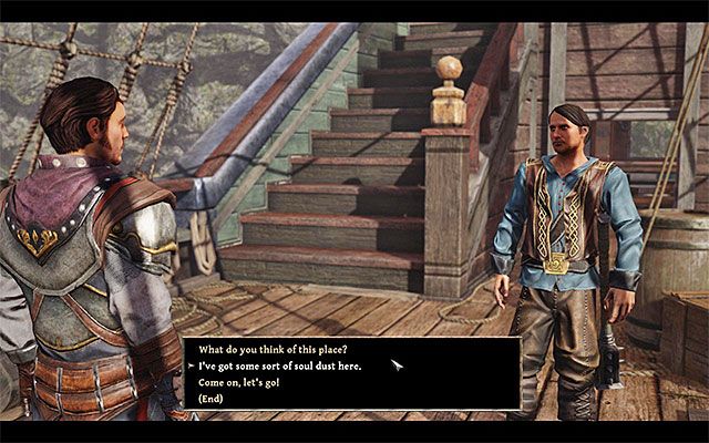 Edward can buy Soul Dust from the hero - Soul Dust for Edward - Crew quests - Risen 3: Titan Lords - Game Guide and Walkthrough