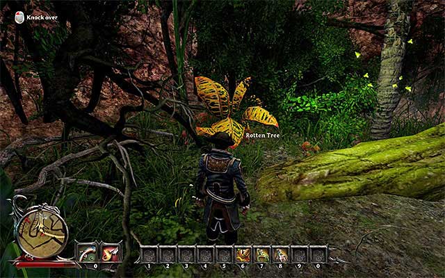 Felling the tree is fortunately not a problem. - Hunting for Treasure - Main quests - Crab Coast - Risen 3: Titan Lords - Game Guide and Walkthrough