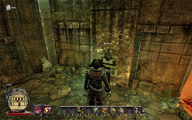 A button. - Hunting for Treasure - Main quests - Crab Coast - Risen 3: Titan Lords - Game Guide and Walkthrough