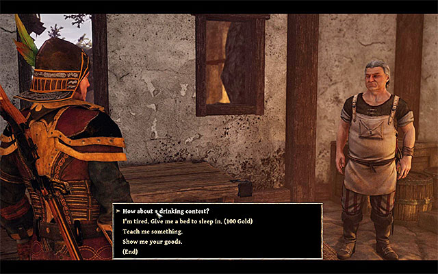 Travis will be willing to participate in the mini-game only during the night hours. - Holding Your Drink - Side Quests - Calador - Risen 3: Titan Lords - Game Guide and Walkthrough