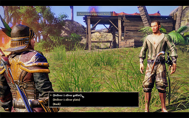 Exchange silverware for gold. - Precious Silverware - Side Quests - Kila - Risen 3: Titan Lords - Game Guide and Walkthrough